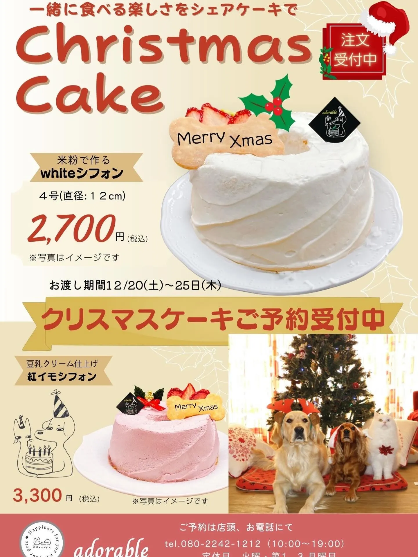🎅クリスマスケーキ🎄